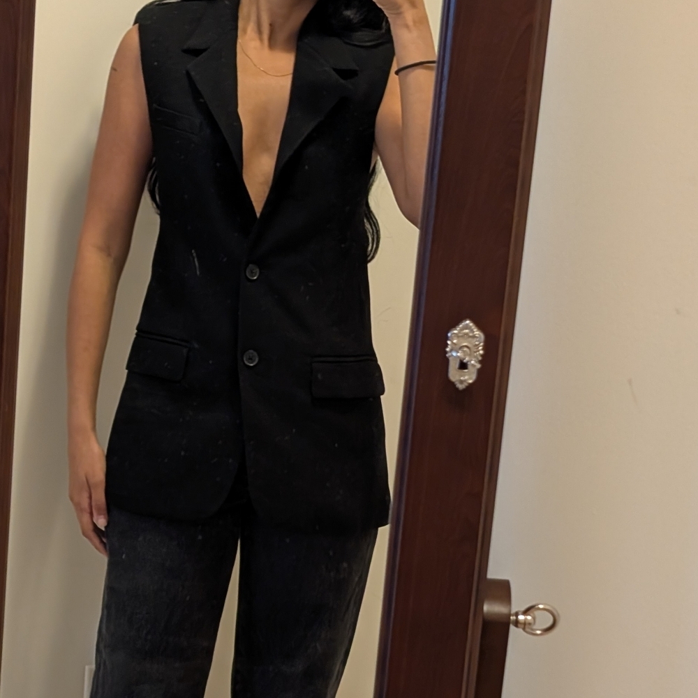 Aritzia Babaton Sleeveless Blazer Vest
